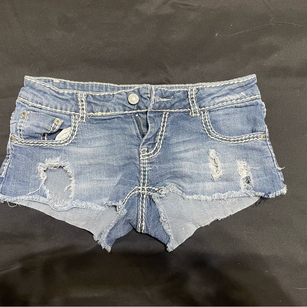 Wet Seal cutoff shorts.